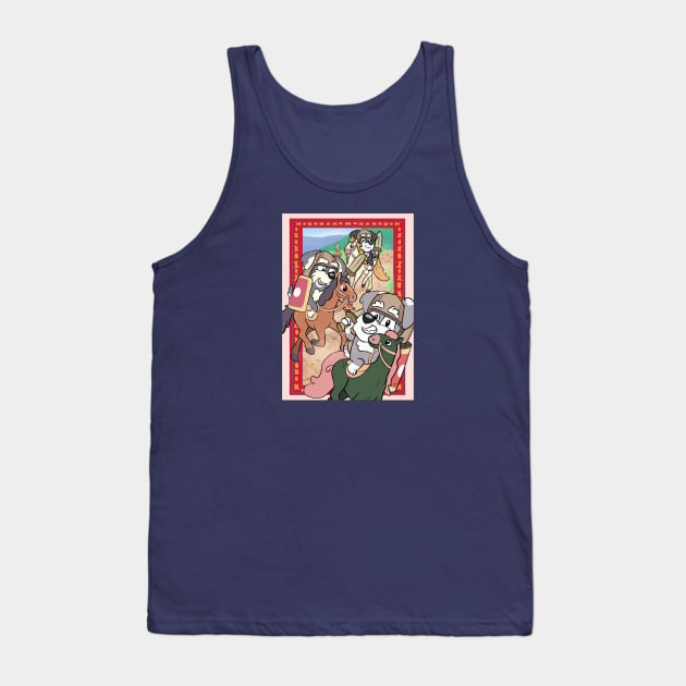 Knights Tank Top by AmyNewBlue